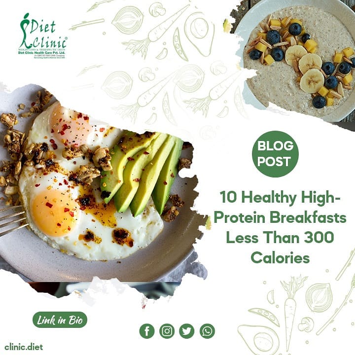 10 healthy high-protein breakfasts less than 300 calories